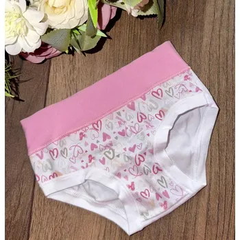 Dívčí kalhotky ALVADA B9516 bianco 4 (Velikost 104)