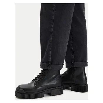 Dámská zimní obuv Armani Exchange Kotníková obuv XDN031 XV875 00002 Černá 37