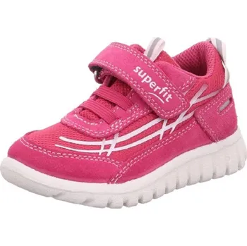 Dětská móda Superfit 0-606192-5500 – dětská celoroční obuv s koženou stélkou a ohebnou podrážkou Velikost: 21