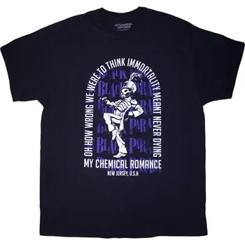Pánské tričko My Chemical Romance Tričko Immortality Arch Unisex Navy Blue M