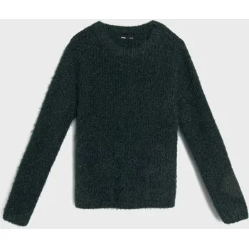 Dámský svetr Sinsay - Svetr s kožešinovými prvky - neonová - 242FJ-71X - 242FJ-71X-XS