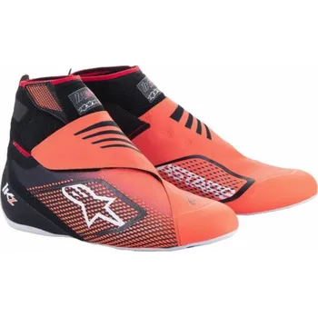 Moto obuv ALPINESTARS Kartingové boty Alpinestars Tech 1-KZ V2 orange, size 42