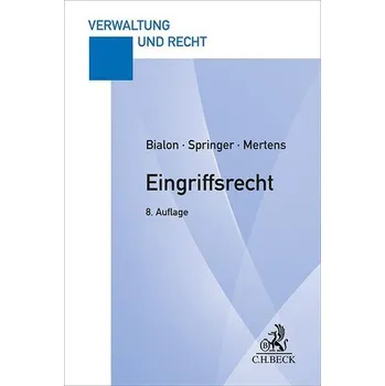Eingriffsrecht - Bialon, Jörg