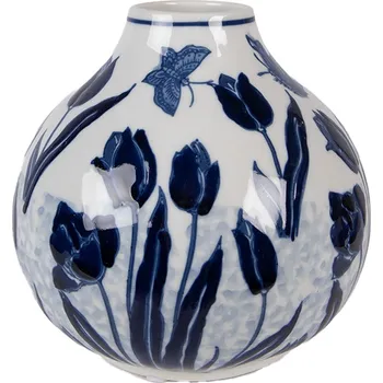 Váza Clayre & Eef - Keramická váza FLOWERS 6CE2376