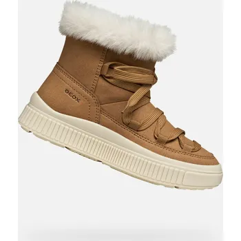 Dětská móda Geox Dívčí Hnědá dívčí zimní obuv Geox Laquinny Hnědá 32 (2942072)