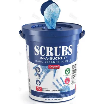 Utěrka Scrubs In-a-Bucket čistící utěrky na ruce 72 ks
