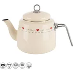 Čajník smalt TONČA béžová
