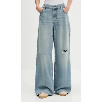 Dámské džíny Džíny Karl Lagerfeld Jeans dámské, modrá barva, A4W10052 55J, vel. 27