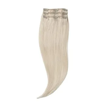 Rapunzel of Sweden Classic Clip-ins Straight / Light Volume / 3 pieces 10.7 Light Grey 50 cm Prodloužení vlasů