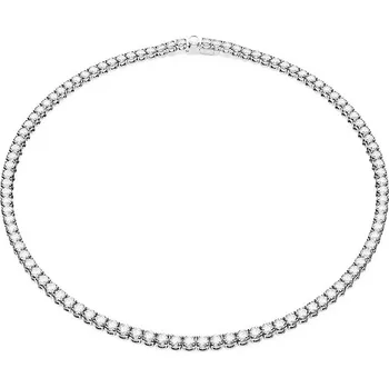 Náhrdelník Náhrdelník Swarovski MATRIX 5681801 stříbrná SLV, vel. L