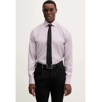 Pánská košile Bavlněná košile Eton pánská, fialová barva, regular, 100014410 04X, vel. 40