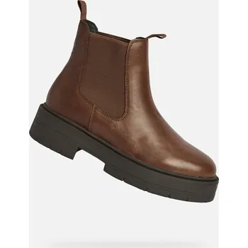 Dámská obuv Geox Dámské Hnědá dámská kotníková obuv Geox Spherica EC7 Hnědá 40 (2941147)