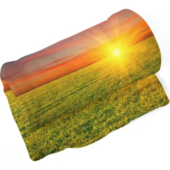 deka Sablio Deka Západ slunce nad loukou - 150x120 cm