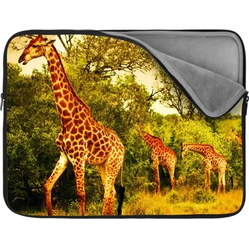 pouzdro na notebook Sablio Obal na notebook Žirafy - 13"