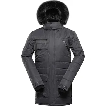 Pánská bunda s membránou ptx ALPINE PRO WERD neutrální / zemitá 3XL