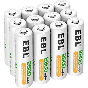 Článková baterie EBL AA Mignon 2800mAh 1,2V 12ks