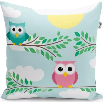 Polštář Sablio Polštář Sovičky - 50x50 cm