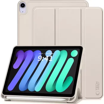 Pouzdro na mobilní telefon Pouzdro Tech-Protect SC Pen iPad mini 7/6 8,3" (2021-2024) - Hvězdně bílé