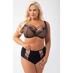 Měkká dámská podprsenka Gorsenia K 496 Paradise Černá 85I