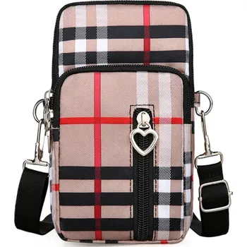 Camerazar Pouzdro přes rameno organizér taška pro iPhone a Samsung