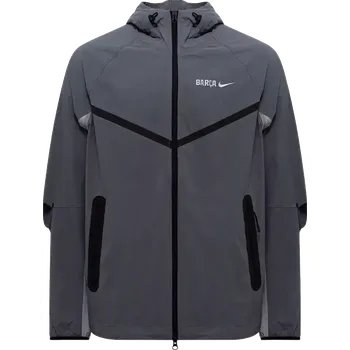 Pánská casual bunda Pánská bunda Nike FC Barcelona 25/26 Tech šedá