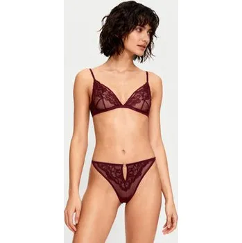 Kalhotky Hunkemöller Kalhotky string 302380 Bordó XL