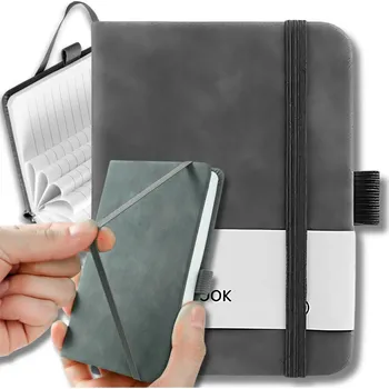 Camerazar Šedý kapesní plánovací blok A7 100 stránek