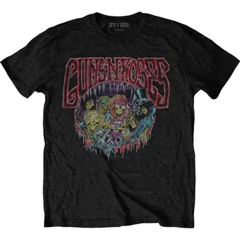 Pánské tričko Guns N' Roses Illusion Tour Black XL Tričko