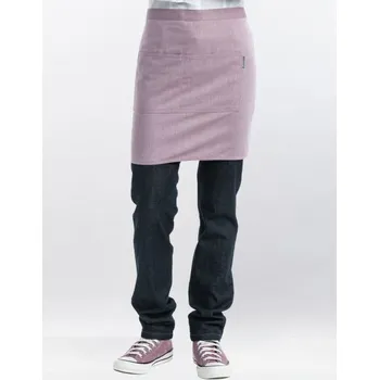 Kuchyňská zástěra Chaud Devant | Kuchařská zástěra Base Blossom - Pink / W100 - L45 cm / W100 - L45 cm / růžová