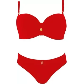 Dámské plavky PLAVKY EXCLUSIVE 2 S730V1EX2 červená 40C