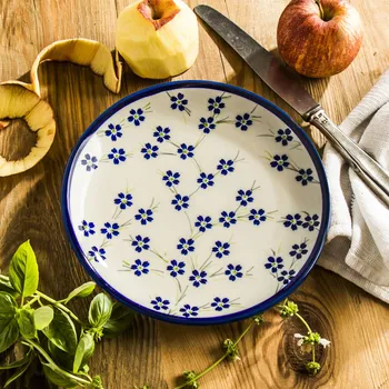 Talíř Dezertní talíř Bolesławiec 19,5 cm - dek. 1244A