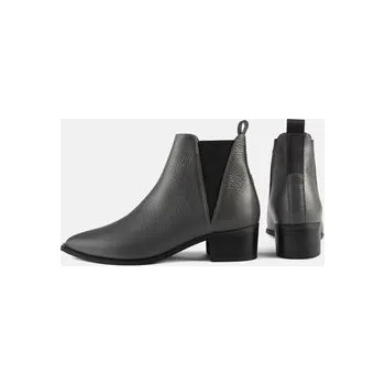 Dámské kozačky L37 Polokozačky NORTHERN STAR Šedá 37