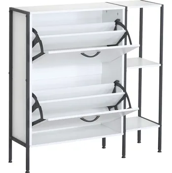 Botník Max-i Výklopný botník ALVAR bílý