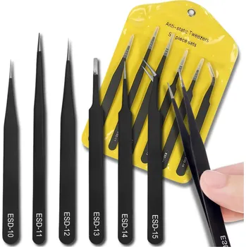 Sada nářadí Camerazar Přesná univerzální servisní pinzeta, souprava 6 pinzet