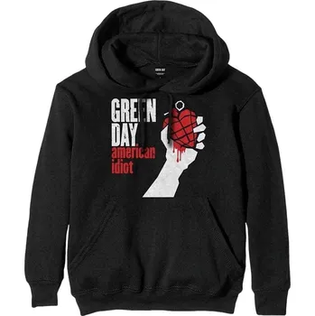 Pánská mikina Green Day Mikina American Idiot Unisex Black S