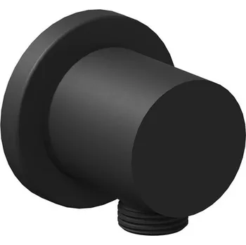 Tyč na sprchový závěs Ravak stěnový vývod podomítkový černá X07P673