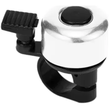 Zvonek na kolo Rhonatt zvonek na kolo - stříbrný