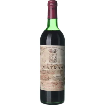 Víno Archivní víno&nbsp;1976&nbsp;Chateau Matras Saint-Emilion&nbsp;0,75 l