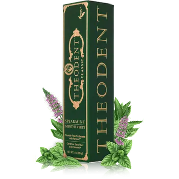 zubní pasta Theodent Classic bezfluoridová zubní pasta, 100% přírodní, vegan 96.4 g