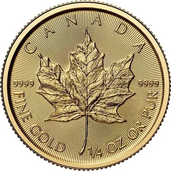 Zlatá investiční mince Maple Leaf 1/4 Oz | 2026