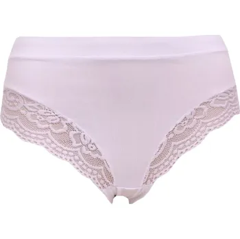 Dámské spodní prádlo Kalhotky s krajkou pro ženy Andrie PS 2949 bílé velikost XL-46/48