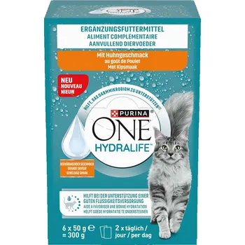 Pamlsek pro kočku PURINA ONE HYDRALIFE Kuře 6x50 g