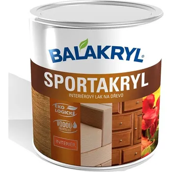 Lak na dřevo Balakryl - SPORTAKRYL mat 2,5 kg (Akrylátový lak)