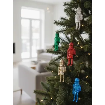 Vánoční dekorace Sinsay - Balení 5 vánočních koulí - vícebarevná - 799HE-MLC - 799HE-MLC-ONE