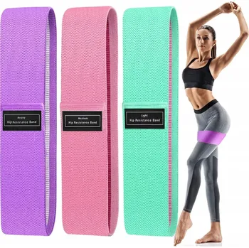 Textilní odporová guma - 3ks