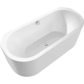 Vana Polysan Viva A Monolith asymetrická vana rohová 180 x 75 cm akrylát bílá 89139MA