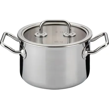 Hrnec SPRING Brigade Basic 1,7 l - nerezový hrnec s poklicí