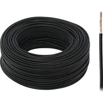 elektrický kabel Elektrický kabel 1.5 mm? černý LgY