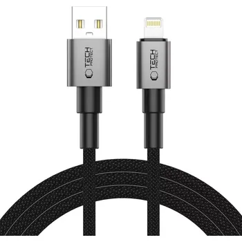 Datový kabel USB-A/Lightning kabel Tech-Protect UltraBoost DNA 15W/2,4A 2m Iron Grey