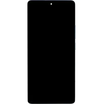 Náhradní kryt pro mobilní telefon Displej s rámem pro Xiaomi Redmi Note 14 Pro 4G Blue (Service Pack - originální díl)